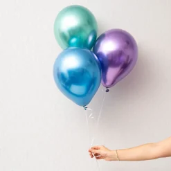 Latex Balloon 12" Pack 36 Metallic Green (30.5cmD)