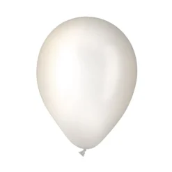 Latex Balloon 12" Pack 36 Pearl Clear (30.5cmD)