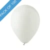 Latex Koch Balloon 12" 100 Pack White (31cmD)
