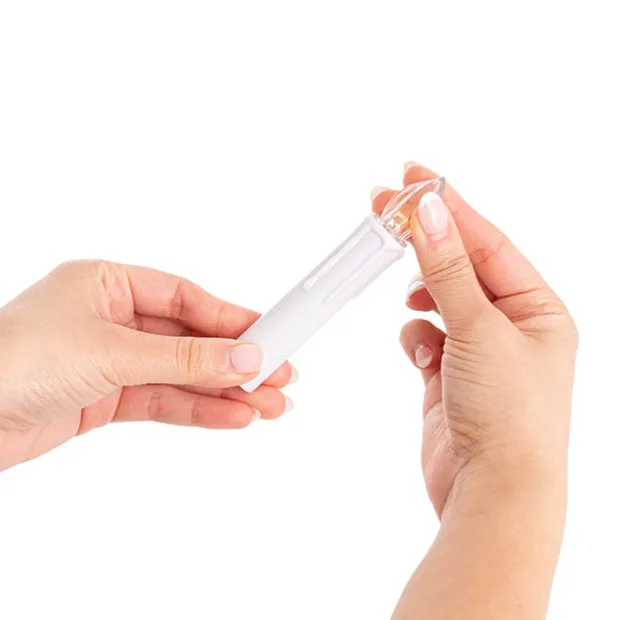 LED Christmas Flickering Candle w Clip Pack 10 White (10cmH)