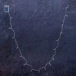 LED Fairy Lights 20Lights 3m Clear Cord 3xAA White