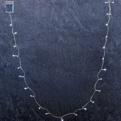 LED Fairy Lights 30Lights 3m Clear Cord 3xAA White