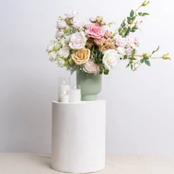 LED Glass Trueflame Flickering Votive Candle White 5x7.5cm