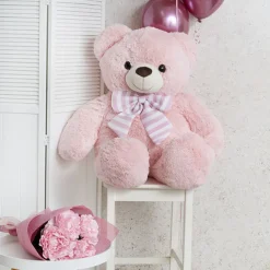 Liam Giant Teddy Bear Soft Pink (105cmHT)