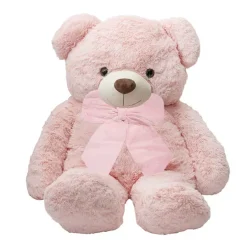 Liam Soft Giant Teddy Bear Soft Pink (130cmHT/90cmST)