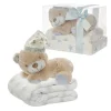 Liam Teddy Bear Gift Pack Blue (22cmHT)