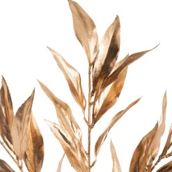 Lily Leaf Spray Gold (75cmH)