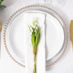 Lily of The Valley Bouquet White (28cmH)