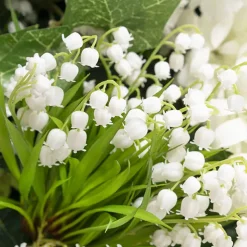 Lily of The Valley Bouquet White (28cmH)