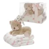 Lily Teddy Bear Gift Pack Pink (22cmHT)