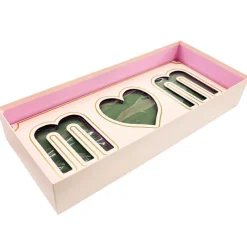 Love Mum Rose Flower Box with Foam Insert Pink (61x26x11Hcm)