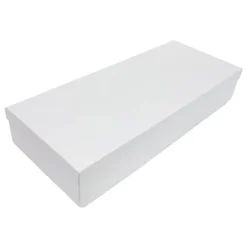 Love Mum Rose Flower Box with Foam Insert White(61x26x11Hcm)