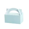 Lunch Box Cardboard Pastel Blue 5pk (20x16x12cm)
