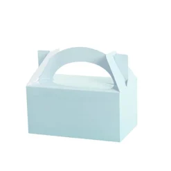 Lunch Box Cardboard Pastel Blue 5pk (20x16x12cm)