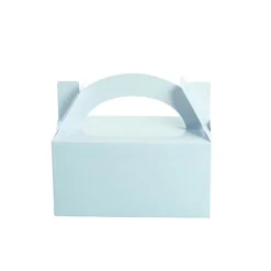 Lunch Box Cardboard Pastel Blue 5pk (20x16x12cm)
