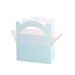 Lunch Box Cardboard Pastel Blue 5pk (20x16x12cm)