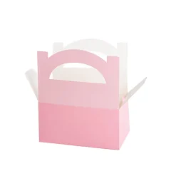 Lunch Box Cardboard Pink 5pk (20x16x12cm)