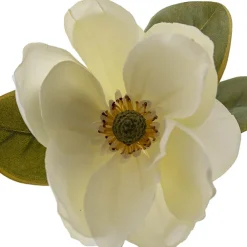 Magnolia Flower Stem White (52cmH)