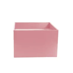 Medium No.6 Posy Box Autolock Base Pk10 Baby Pink (16x12cmH)