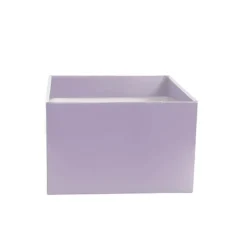 Medium No.6 Posy Box Autolock Base Pk10 Lavender (16x12cmH)