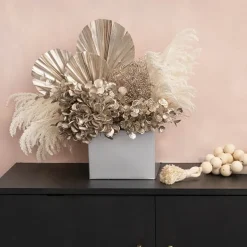 Medium No.6 Posy Box Autolock Base Pk10 Silver (16x12cmH)