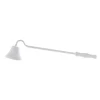 Metal Candle Extinguisher White (38cmH)