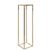 Metal Centrepiece Flower Table Stand Gold (20x20x86cmH)