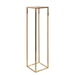 Metal Centrepiece Flower Table Stand Gold (20x20x86cmH)
