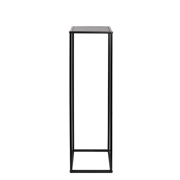Metal Centrepiece Flower Table Stand KD Black (25x25x95cmH)