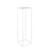 Metal Centrepiece Flower Table Stand KD White (25x25x95cmH)