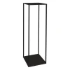 Metal Centrepiece Flower Table Stand KD Black (30x30x110cmH)