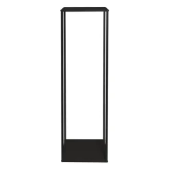 Metal Centrepiece Flower Table Stand KD Black (30x30x110cmH)