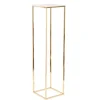 Metal Centrepiece Stand KD Gold (25x25x96cmH)