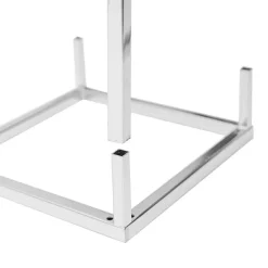 Metal Centrepiece Stand KD Silver (20x20x86cmH)