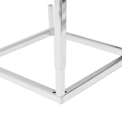 Metal Centrepiece Stand KD Silver (20x20x86cmH)