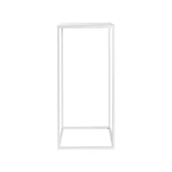 Metal Centrepiece Table Stand Set 2 White (65cmH&50cmH)