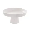 Metal Display Tray Stand White (32cmDx16cmH)