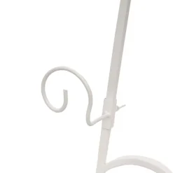 Metal Easel French Style White (42x49x129cmH)
