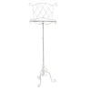 Metal Lectern Stand White (44x33x112cmH)