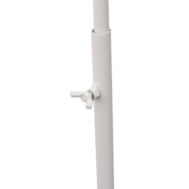 Metal Lectern Stand White (44x33x112cmH)