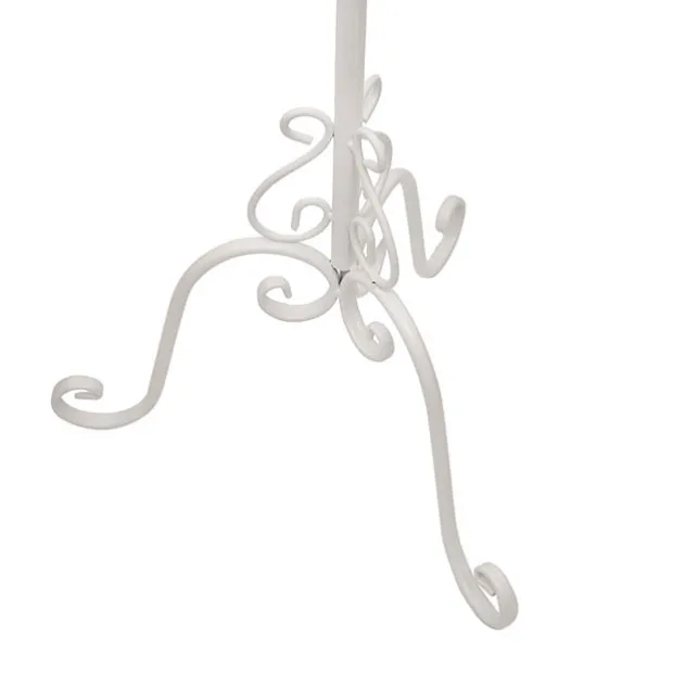 Metal Lectern Stand White (44x33x112cmH)