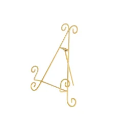 Metal Table Easel Gold (30cmH)