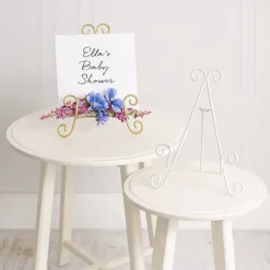 Metal Table Easel White (30cmH)