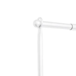 Metal Table Flower Arch Extendable White (125x110cmH)