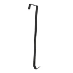 Metal Wreath Door Hanger (34cm or 12") Black