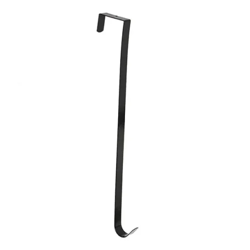 Metal Wreath Door Hanger (34cm or 12") Black