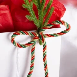 Metallic Rope Green Red Gold (6mmx10m)