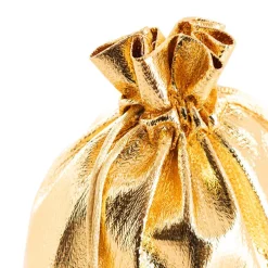 Metallic Shimmer Gift Bag Medium Pack 6 Gold (12.5x17HcmH)