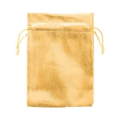 Metallic Shimmer Gift Bag Medium Pack 6 Gold (12.5x17HcmH)