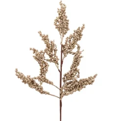 Mini Berry Cluster Glitter Spray Champagne (70cmH)